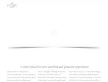 Tablet Screenshot of privat-henry.cz